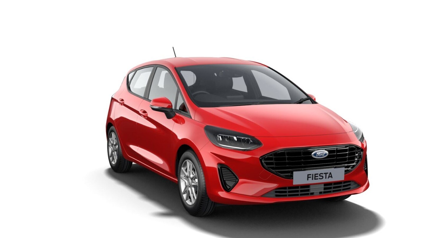 Ford Fiesta Trend from 3/4 front angle