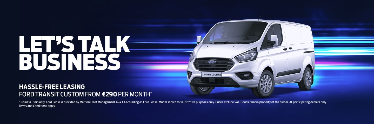 Vanarama ford transit store custom