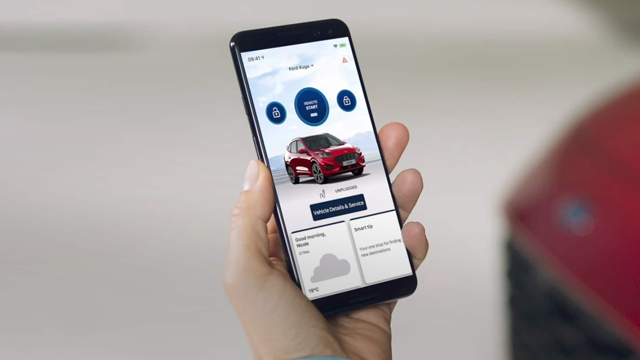 Ford kuga shop phev charging