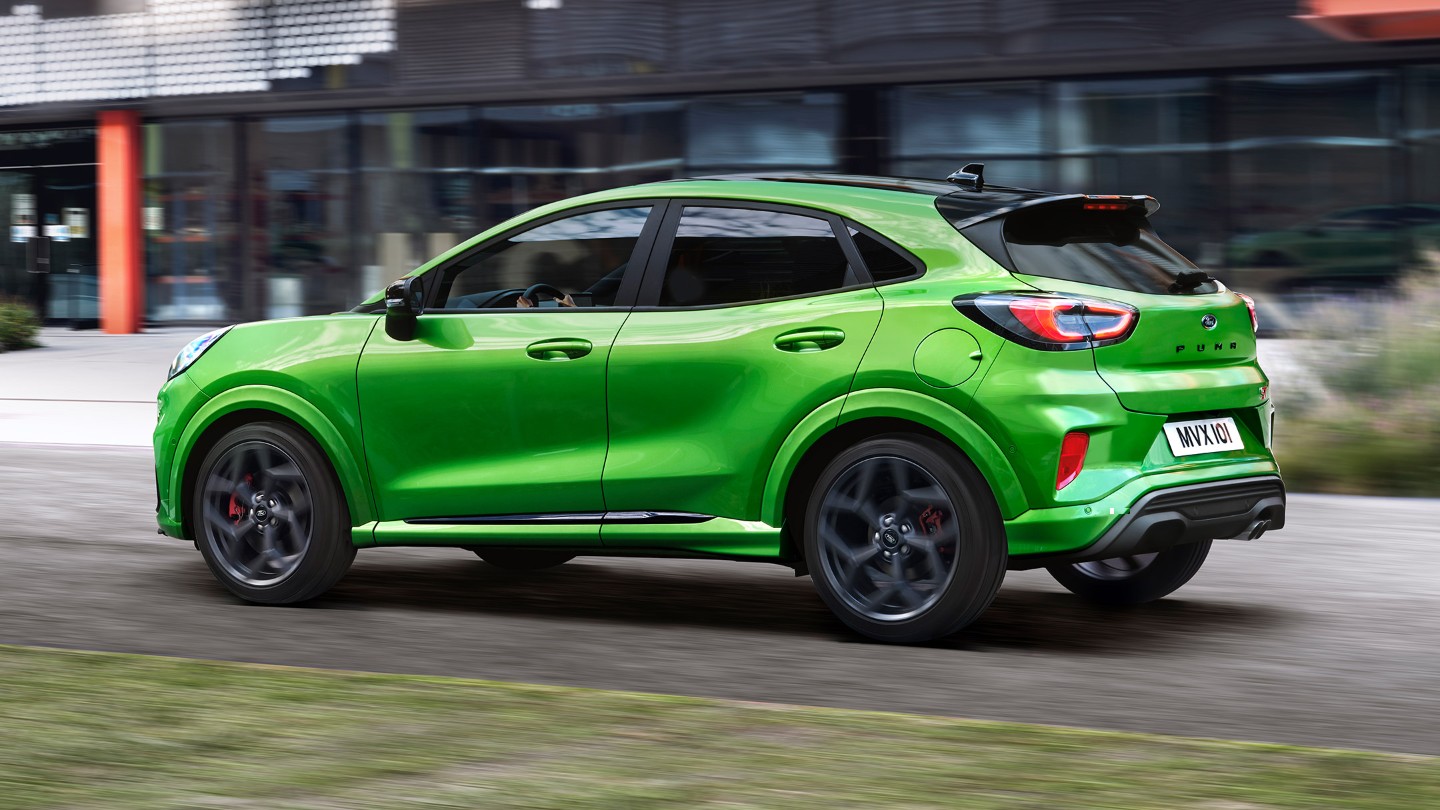 Ford Puma ST rear three quarter view