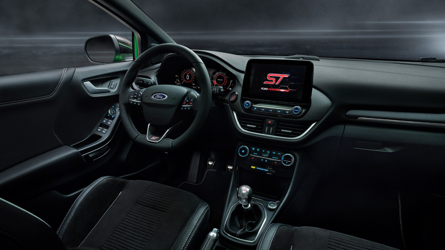 Ford Puma ST interior dashboard view