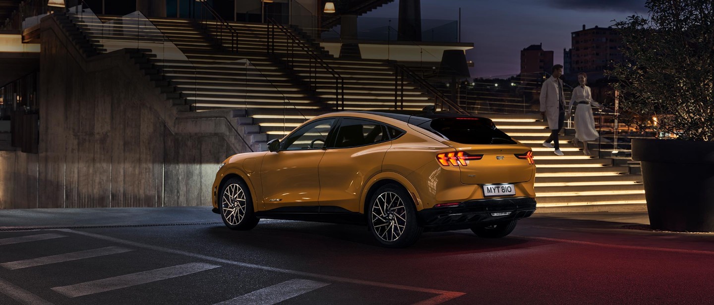 Ford mustang clearance electric gt
