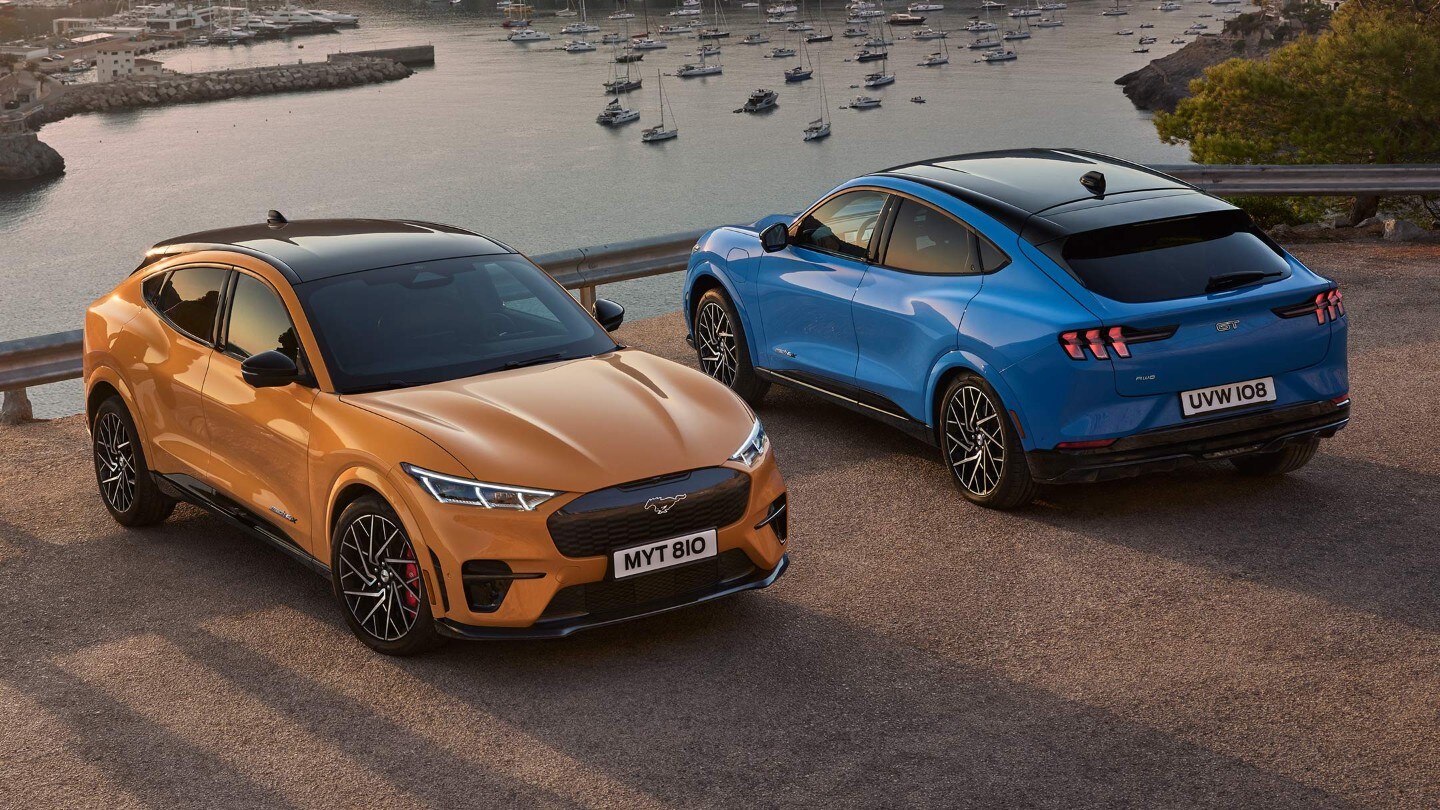 Ford mustang mach top e gt range