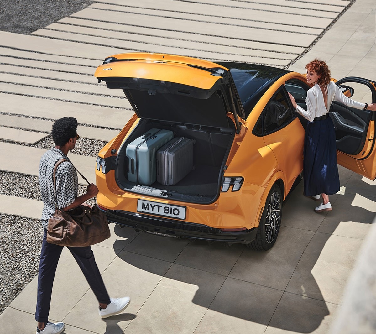 Ford Mustang Mach-E GT showing hands free tailgate