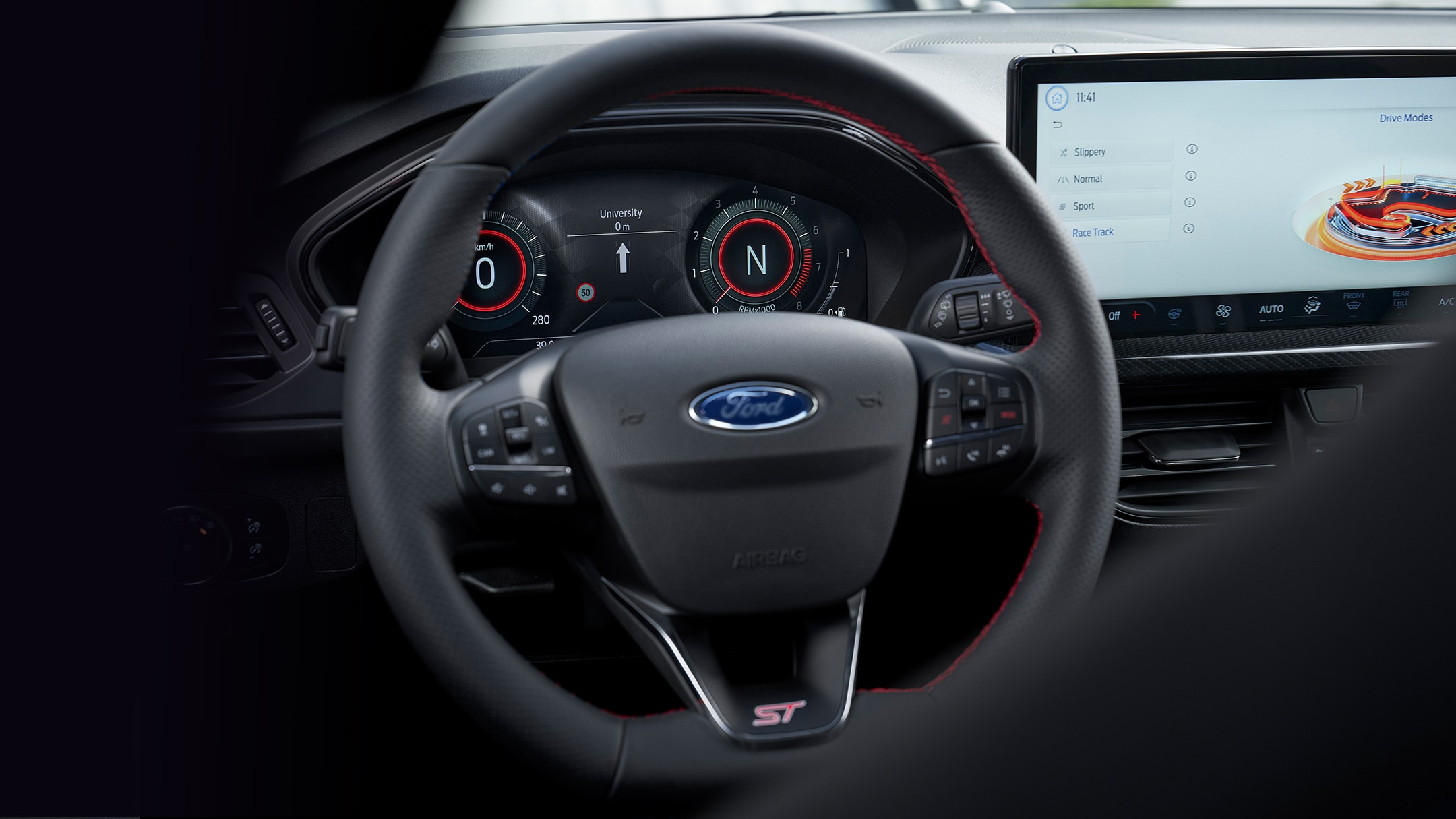 Steering wheel of Focus ST