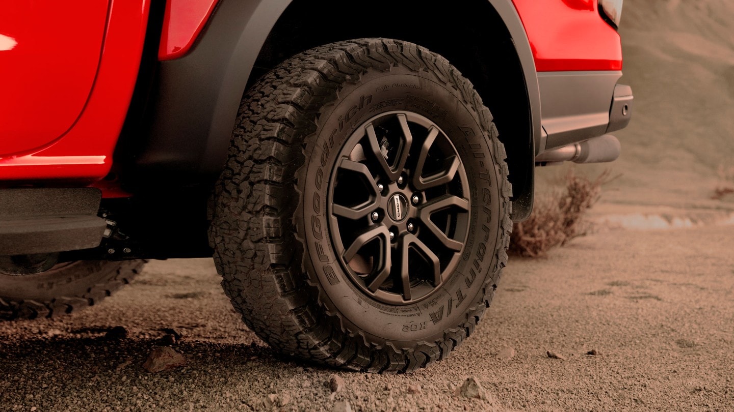 Ranger Raptor All-Terrain Tyres detail view