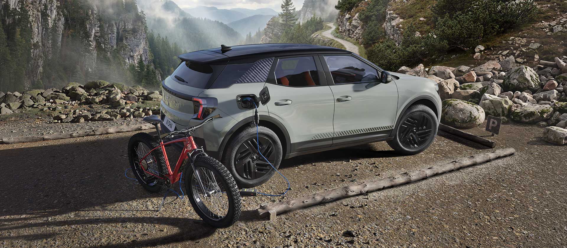 All-Electric Ford Explorer Collection exterior design