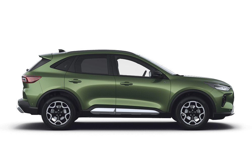 Side profile of a Ford Kuga