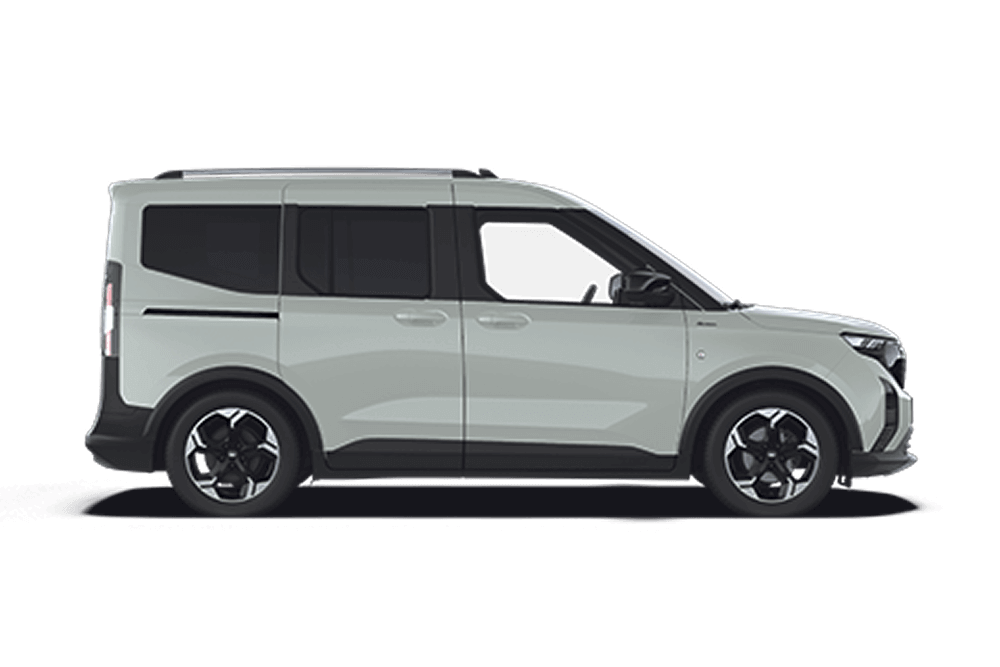Side profile view of the Tourneo Courier