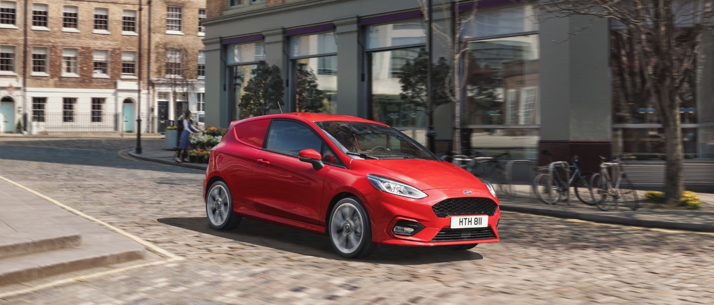 All New Fiesta Van Practical Small Van Ford Ie