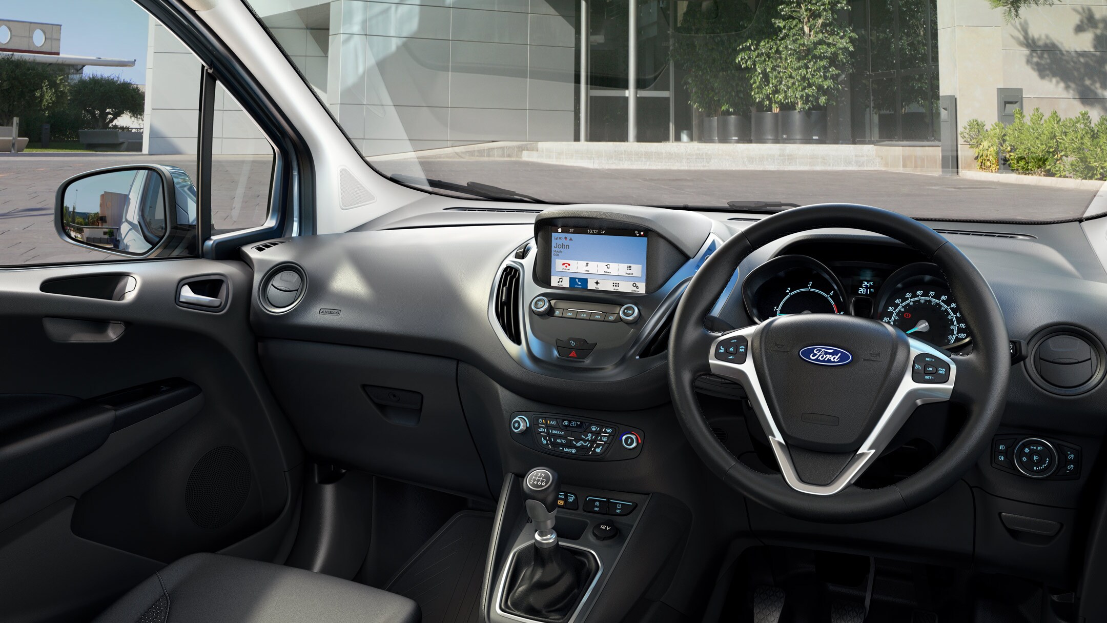 Ford Transit Courier interior front