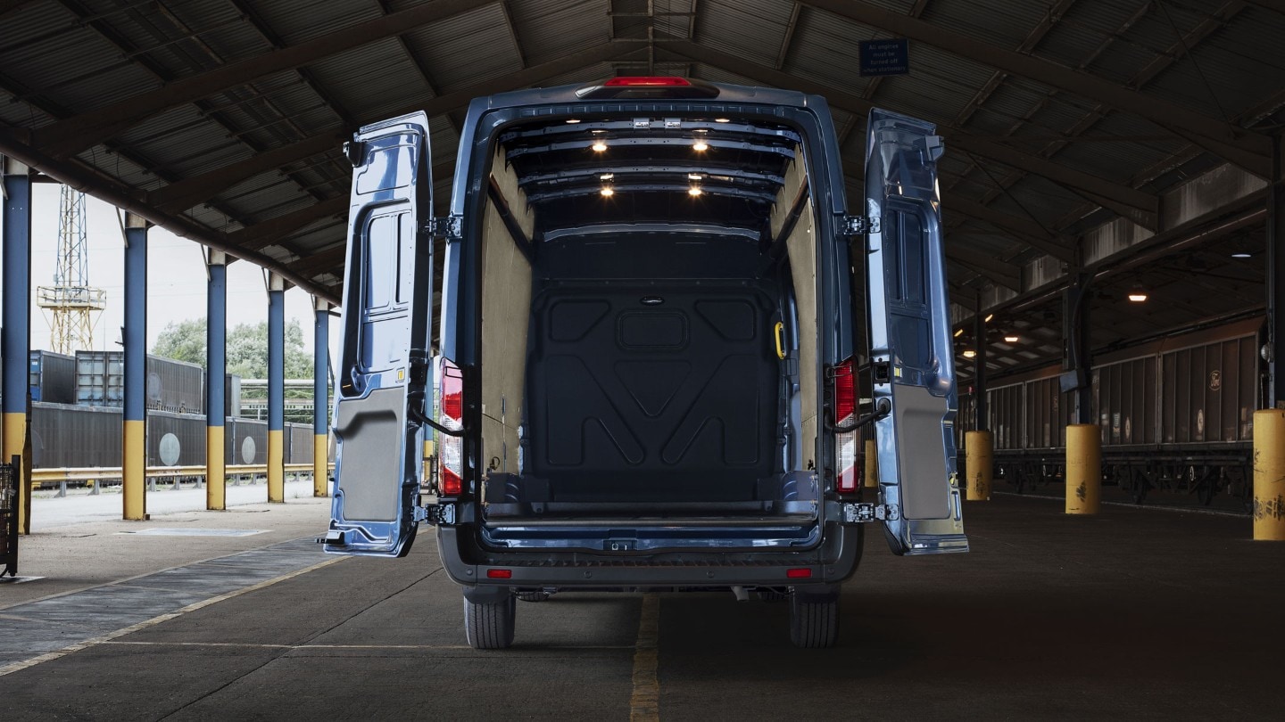 New Ford Transit Van rear