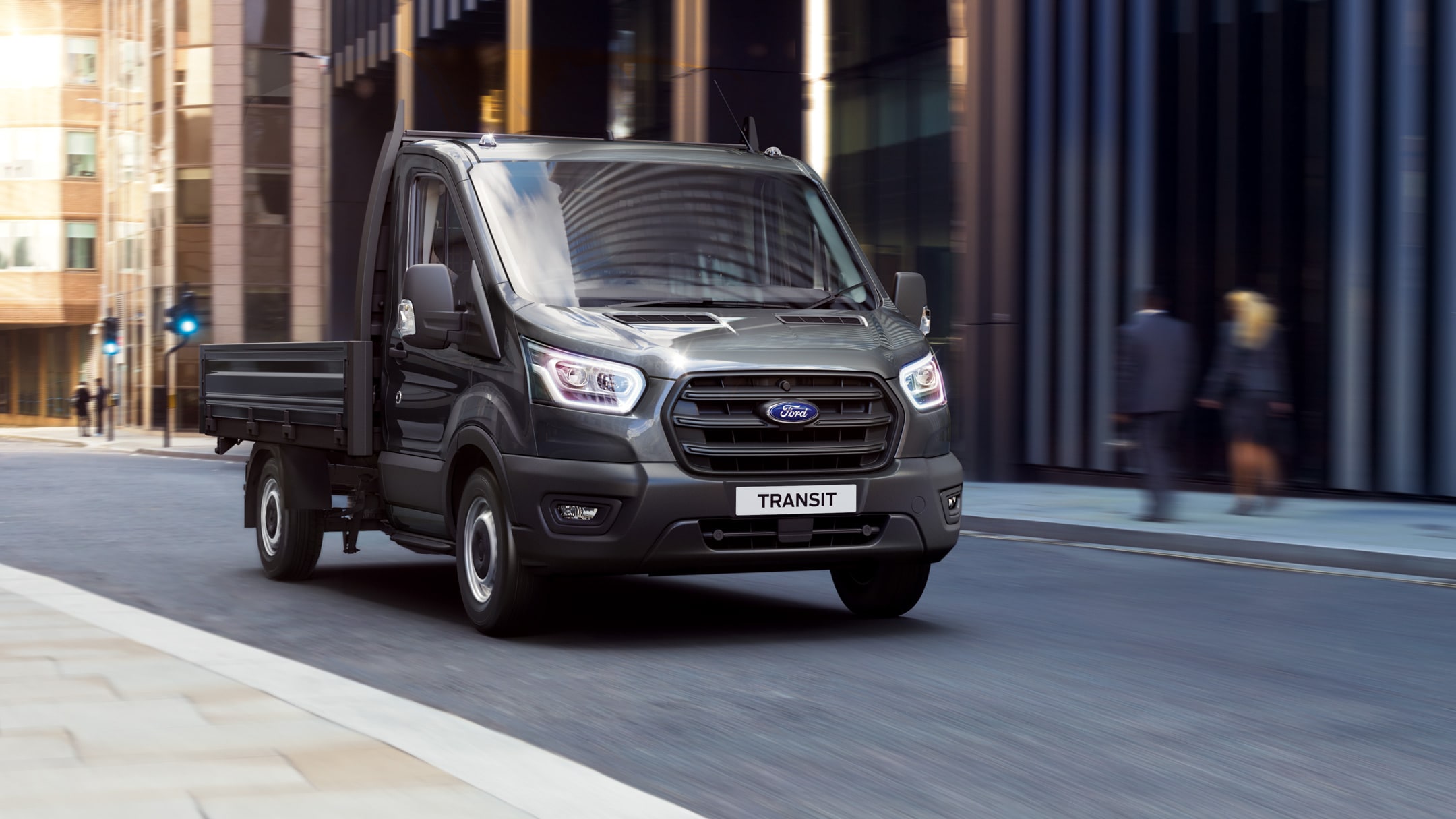 Ford Transit Chassis Cab front view