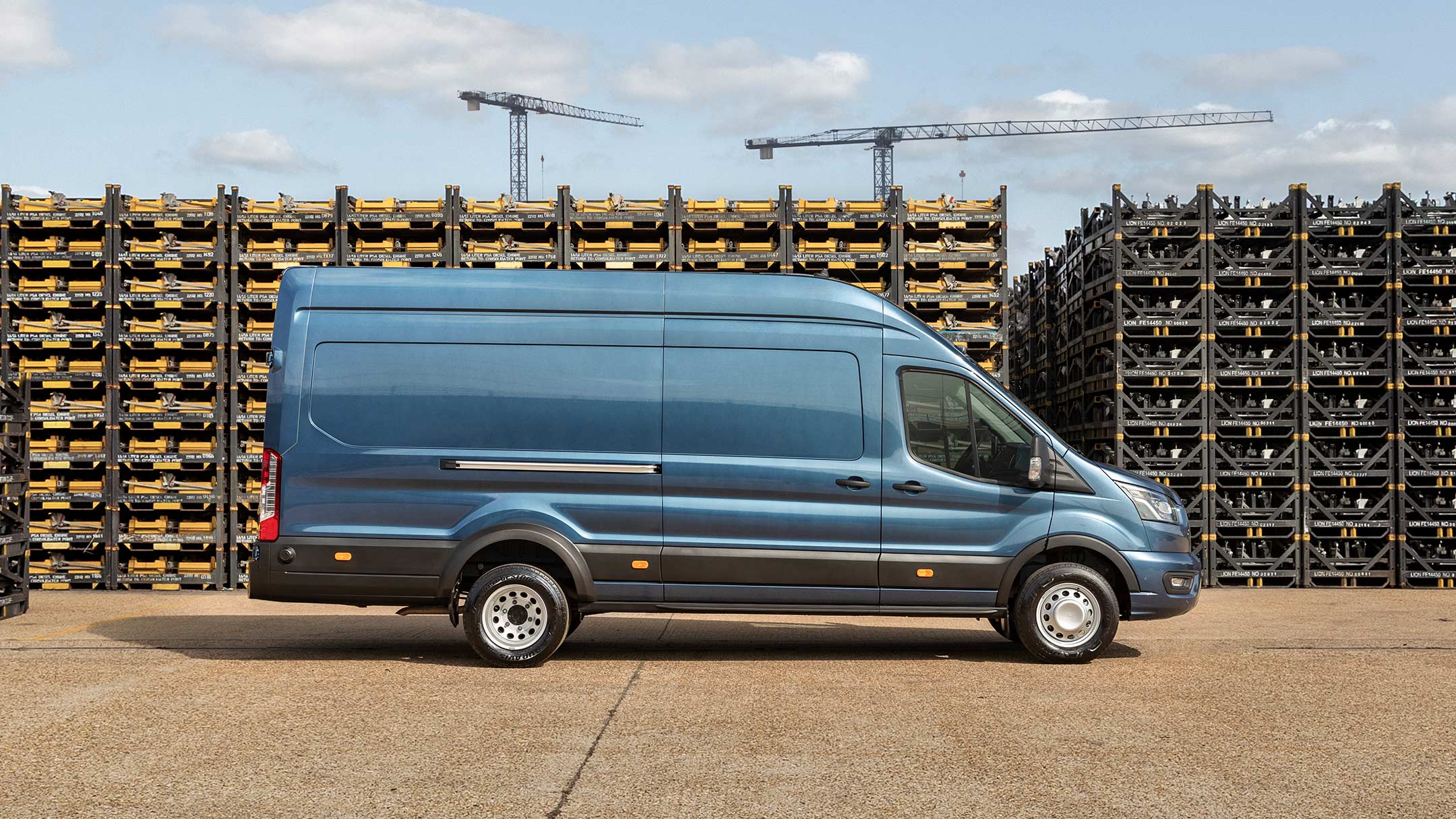New Ford Transit Van side view