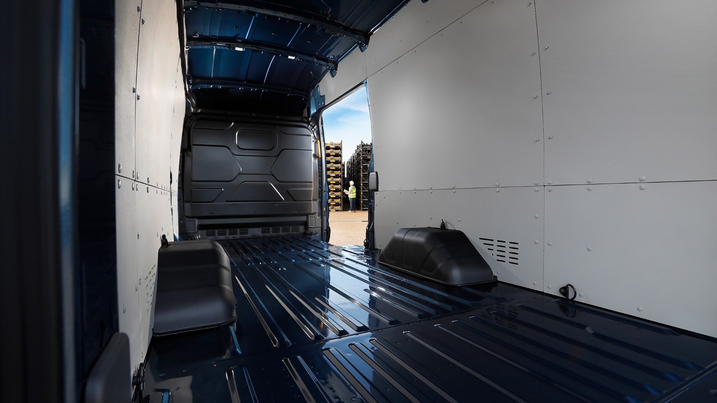 New Ford Transit Van interior