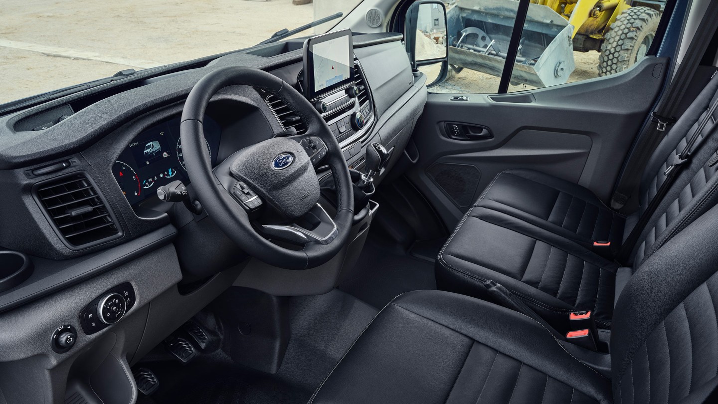 New Ford Transit Trail interior