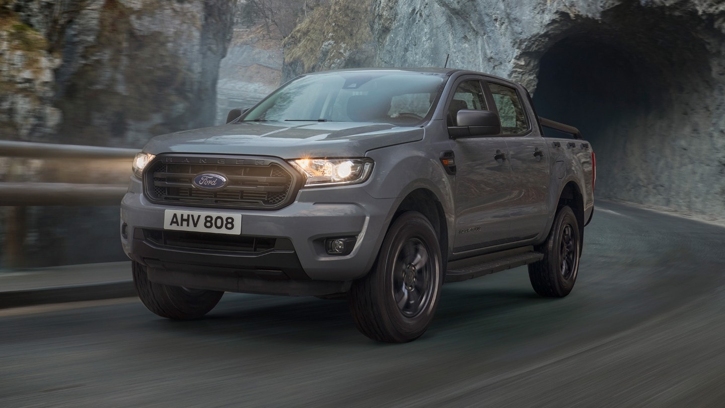 Ford Ranger Stormtrak front three quarter view