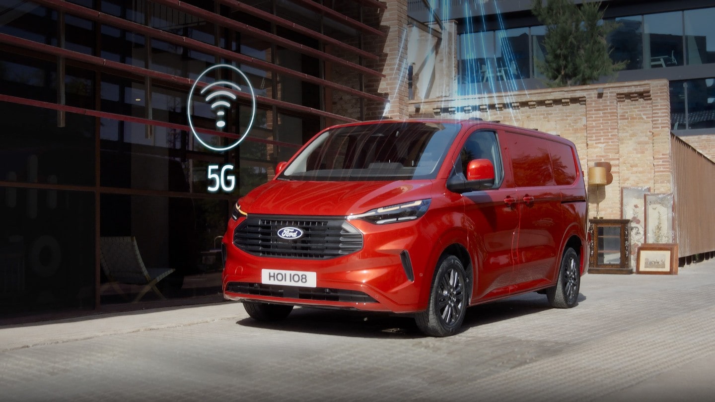 Ford Transit Custom 5G connectivity