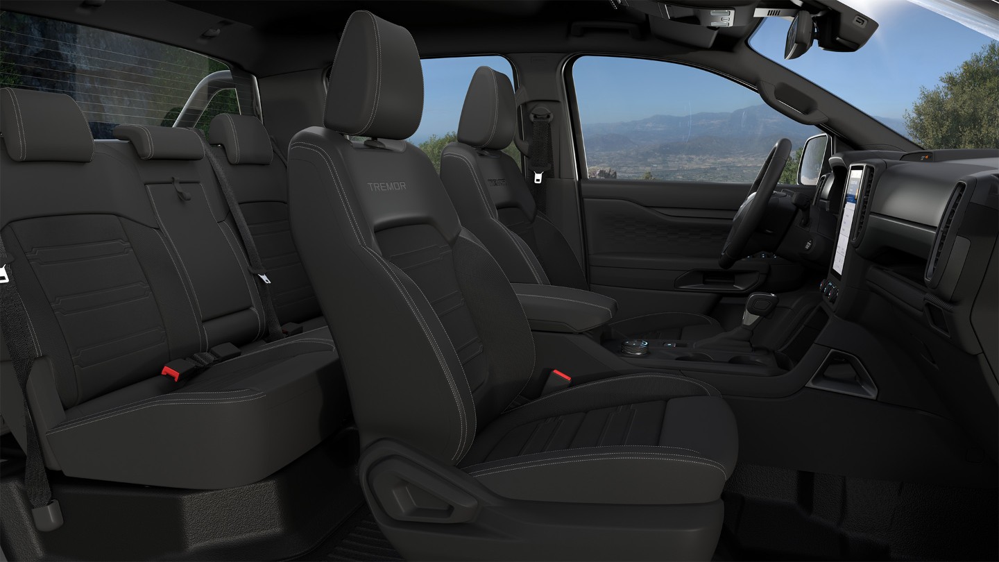 All-New Ranger Tremor interior seats