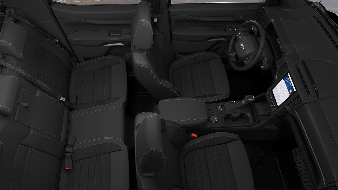 All-New Ranger Tremor interior seats view