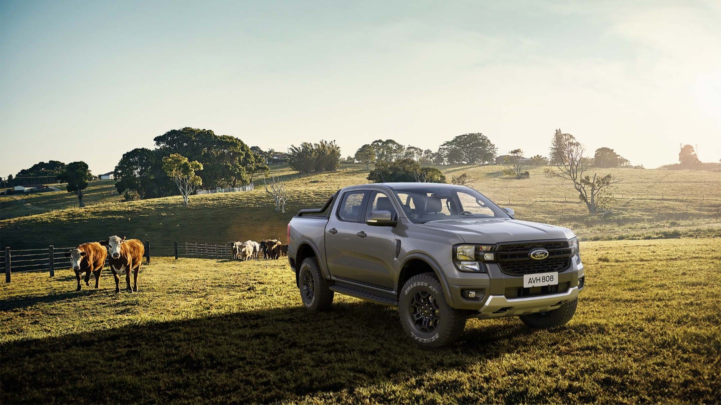 Ranger Tremor in a paddock for cattle front 3/4 view