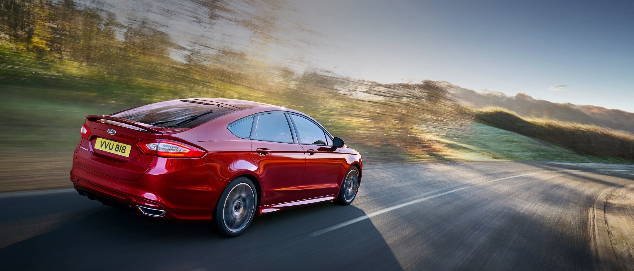 Red Ford Mondeo ST-Line. Take the wheel and take charge